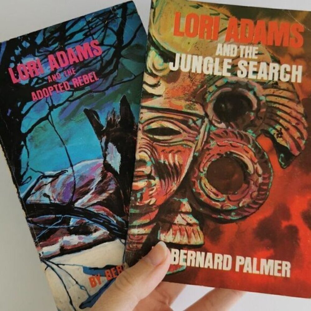 Set of 2 Lori Adams Paperback Books - Vintage Christian Moody Bible 70s Covers